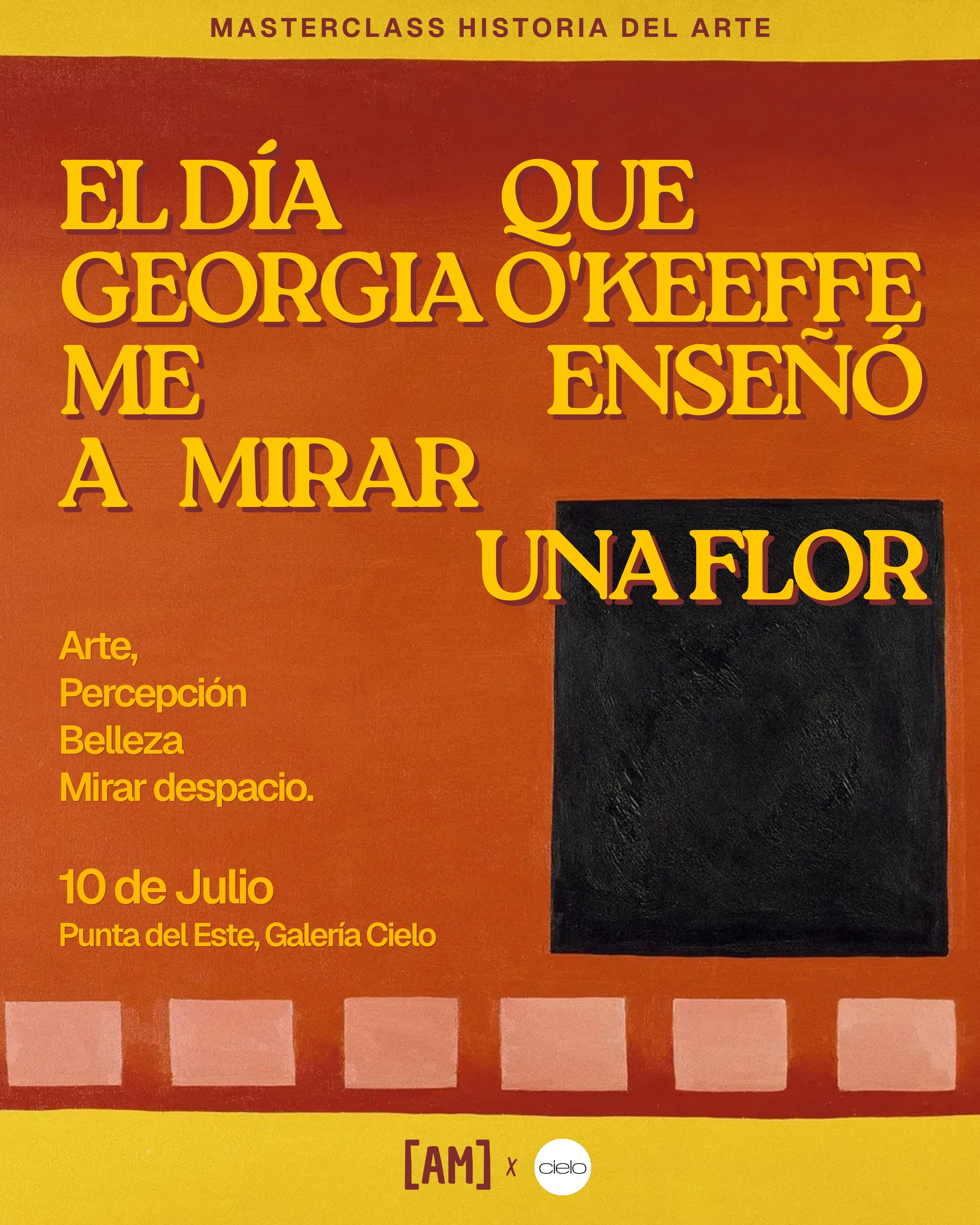 Hay artistas que nos enseñan historia del arte. Y hay artistas que nos enseñan a vivir  distinto.